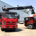 Promoción de grúa móvil montada en camión con brazo articulado Venta de 8 toneladas de grúa móvil